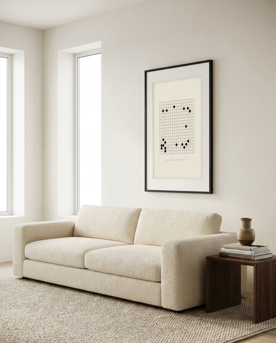 Move 37 · AlphaGo, 2016 in a room