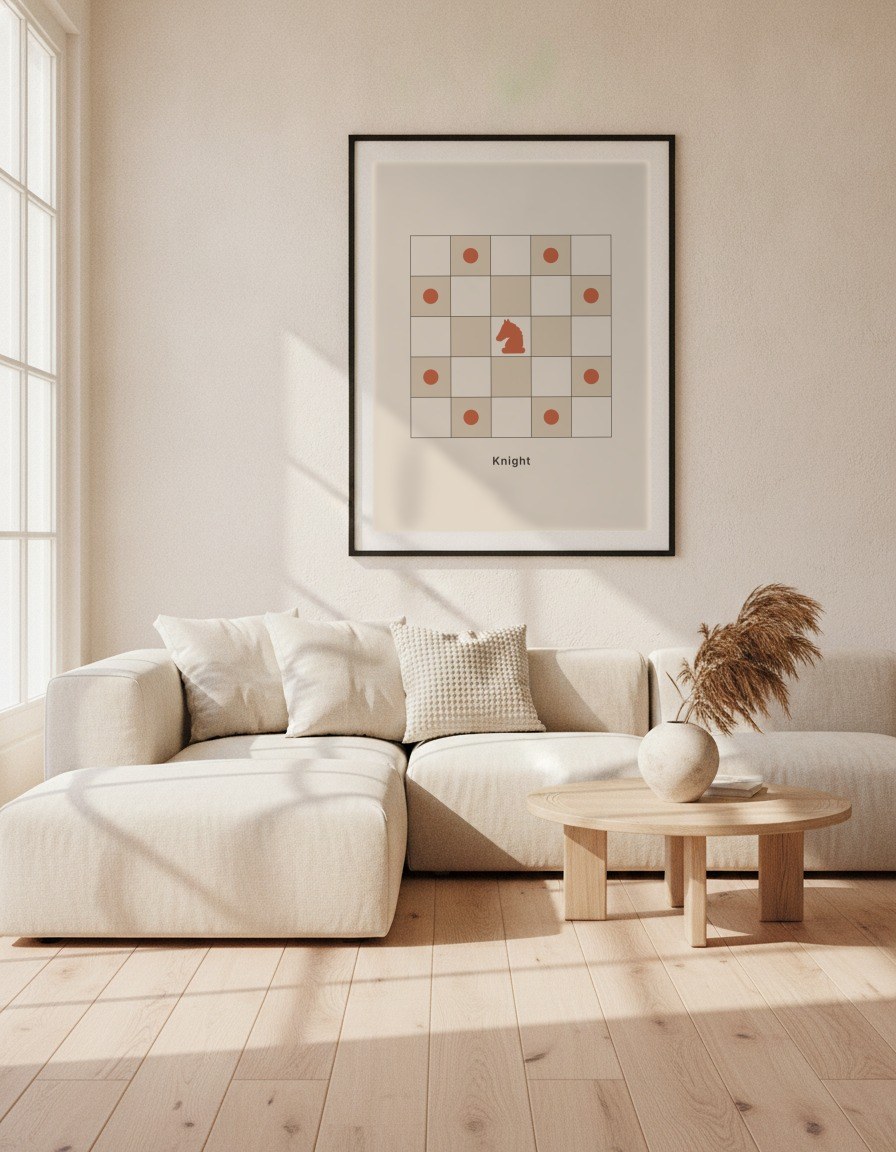 Chess · Knight in a room