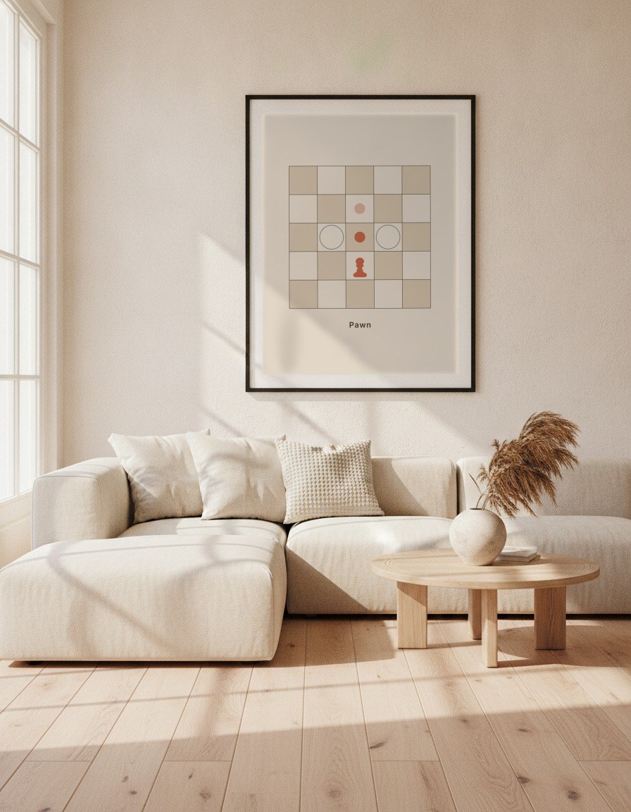 Chess · Pawn in a room