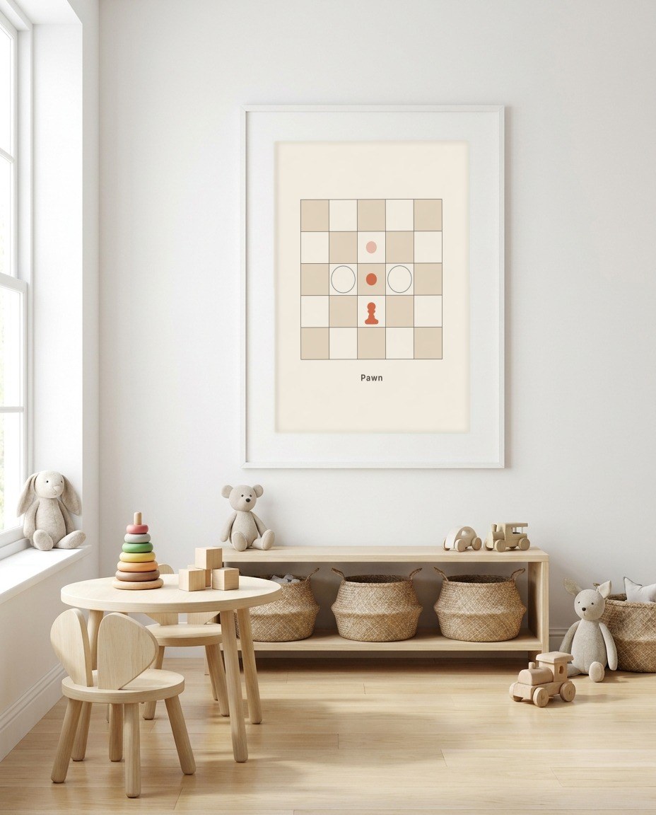 Chess · Pawn in a room