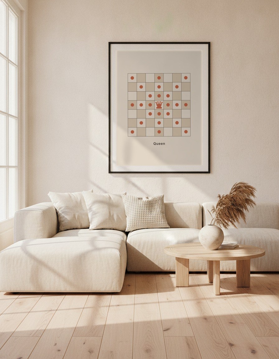 Chess · Queen in a room