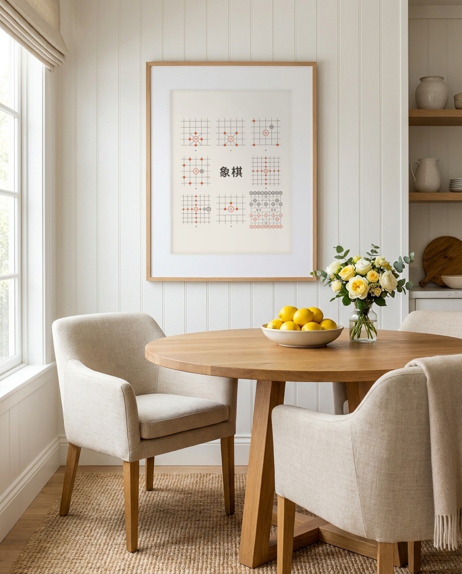 Xiangqi · How the pieces move in a room