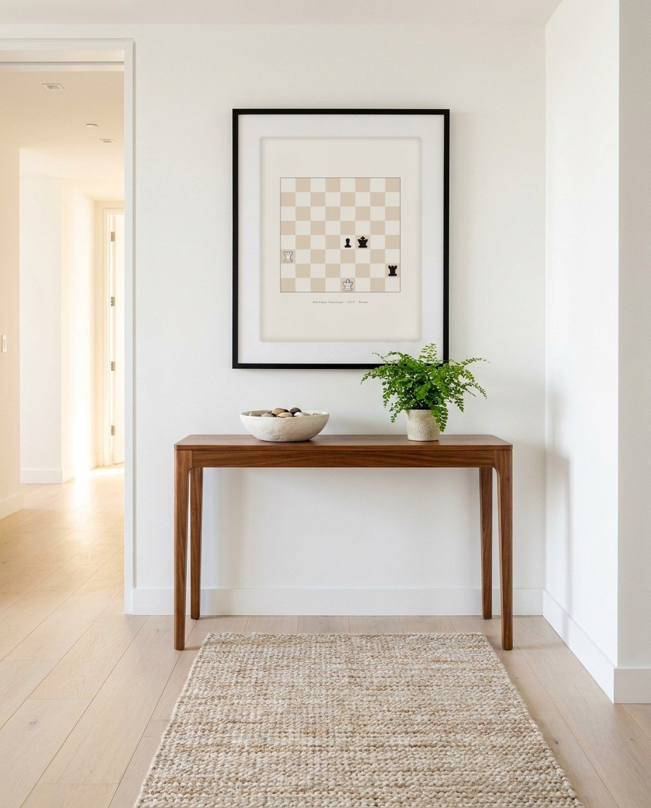 The Philidor Position in a room